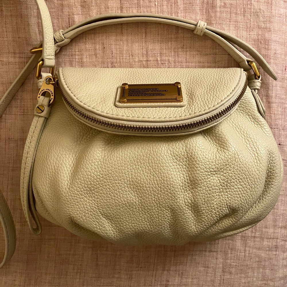 Marc Jacobs Re-Edition Mini Natasha Bag, Cloud White, NWOT.